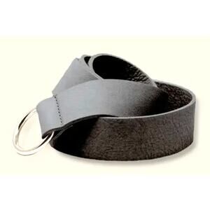 B-Low Women Belt New One Size Vegan Faux Leather Black Pebbled